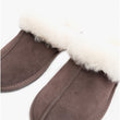 Load image into Gallery viewer, Real Sheepskin Mule Slippers Espresso