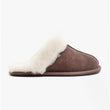 Load image into Gallery viewer, Real Sheepskin Mule Slippers Espresso