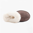 Load image into Gallery viewer, Real Sheepskin Mule Slippers Espresso