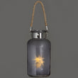 Load image into Gallery viewer, Frosted Grey Glass Lantern