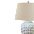 Load image into Gallery viewer, Woven Ceramic Table Lamp