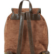 Load image into Gallery viewer, Tan Faux Suede Pocket Rucksack