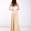 Load image into Gallery viewer, Champagne Satin Maxi Slip Skirt