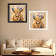 Load image into Gallery viewer, Highland Cow Print 'Flower Girl'