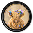 Load image into Gallery viewer, Highland Cow Print 'Flower Girl'
