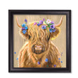 Load image into Gallery viewer, Highland Cow Print 'Flower Girl'