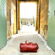 Load image into Gallery viewer, Large Leather Duffel Bag