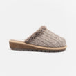 Load image into Gallery viewer, Wool Mule Slippers Beige