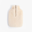Load image into Gallery viewer, Faux Fur Hot Water Bottle Cover Cream