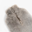 Load image into Gallery viewer, Faux Fur Hot Water Bottle Cover Grey