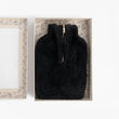 Load image into Gallery viewer, Sheepskin Hot Water Bottle Black