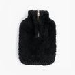 Load image into Gallery viewer, Sheepskin Hot Water Bottle Black