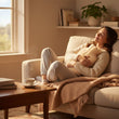 Load image into Gallery viewer, Sheepskin Hot Water Bottle Cream