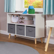Load image into Gallery viewer, Storage Shelf and Fabric Storage Bins