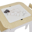 Load image into Gallery viewer, 3-in-1 Storage Table and Two Chairs