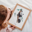 Load image into Gallery viewer, Panda Bear - Personalised watercolour print