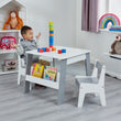 Load image into Gallery viewer, Bookshelf Table & Chairs Set