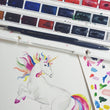 Load image into Gallery viewer, Personalised Watercolour Unicorn Print