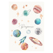 Load image into Gallery viewer, Personalised Watercolour Planets and Outer Space Print