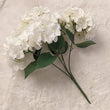Load image into Gallery viewer, Cream Hydrangea Faux Floral Bunch