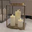 Load image into Gallery viewer, Cream Realistic LED Candles - Set of 3