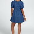 Load image into Gallery viewer, Denim Mini Dress In Blue