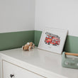 Load image into Gallery viewer, Personalised Watercolour Fire Engine Art Print