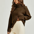 Load image into Gallery viewer, Jumper Top With High Neck In Brown