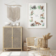 Load image into Gallery viewer, Forest Animals Watercolour Name Print