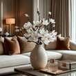 Load image into Gallery viewer, Faux White Magnolia Single Stem Floral