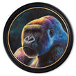 Load image into Gallery viewer, Gorilla Print 'Power' Oxford Round Frame