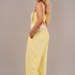Load image into Gallery viewer, Strapless Shirred Bandeau Wide Leg Jumpsuit