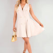 Load image into Gallery viewer, Button Front Detail Mini Dress