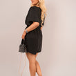 Load image into Gallery viewer, Short Sleeve Belted Playsuit with Elastic Waist