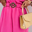 Load image into Gallery viewer, Short Sleeve Belted Playsuit with Elastic Waist