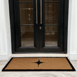 Load image into Gallery viewer, Large Star Print Double Width Doormat