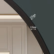 Load image into Gallery viewer, Extra Large Round Black Mirror