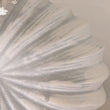 Load image into Gallery viewer, White Textured Shell Decorative Vase