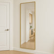 Load image into Gallery viewer, Full Length Gold Mirror