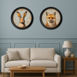 Load image into Gallery viewer, The Fox & The Hare Round