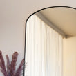 Load image into Gallery viewer, Large Black Metal Arch Mirror