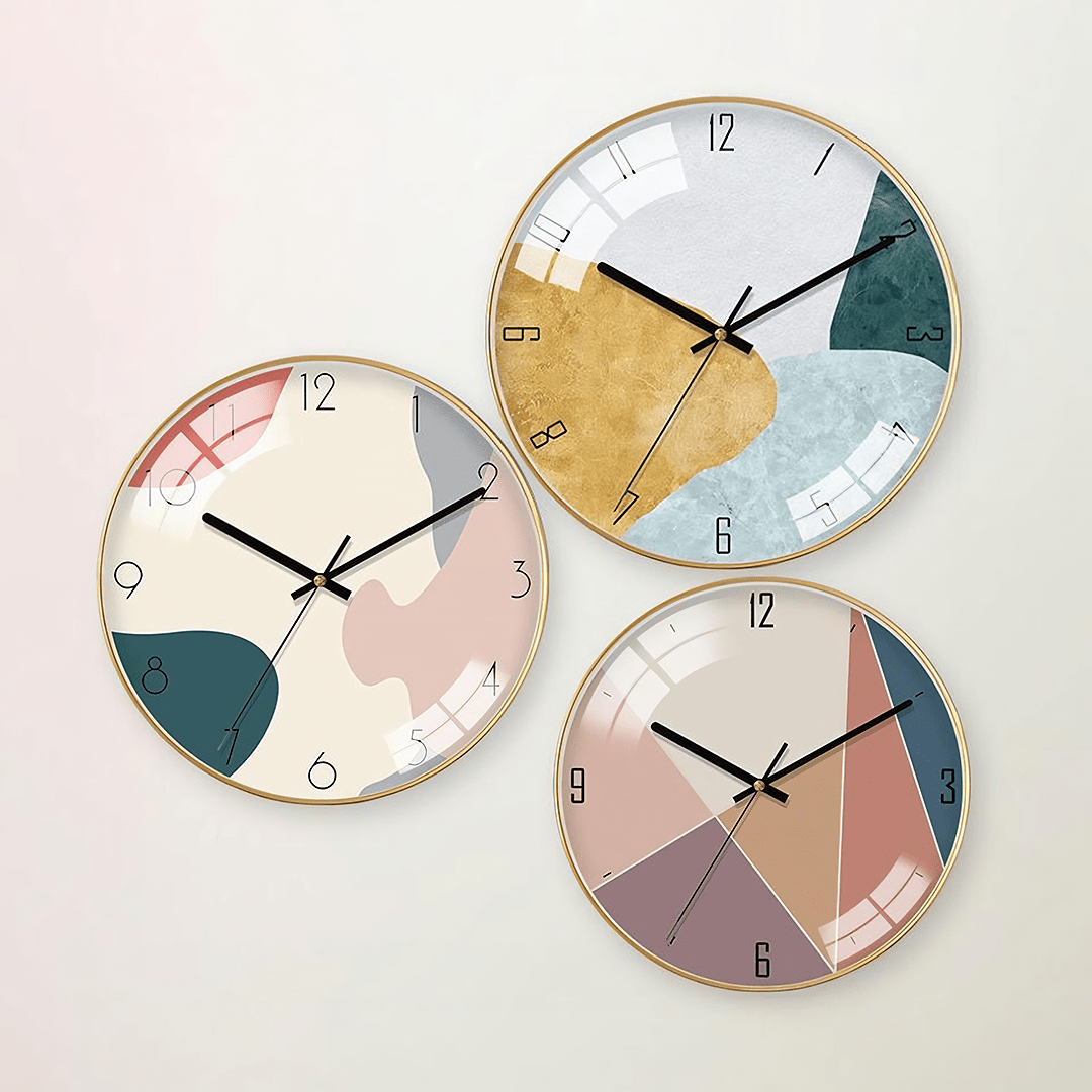 Luxury designer clocks — premium wall and mantel clocks at Miola