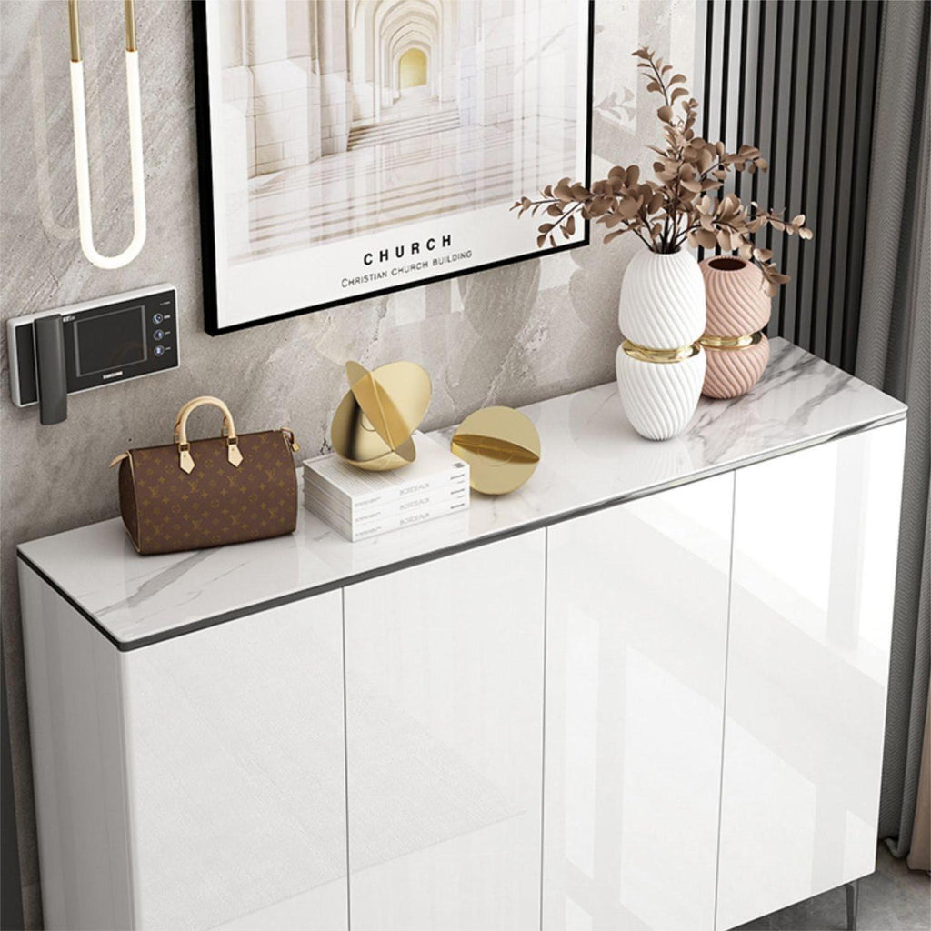 Madge Shoe Storage, White - Miola