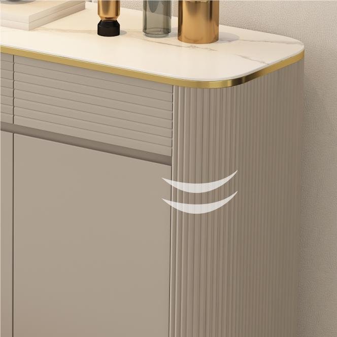 Malvina Shoe Storage, Light Grey - Miola