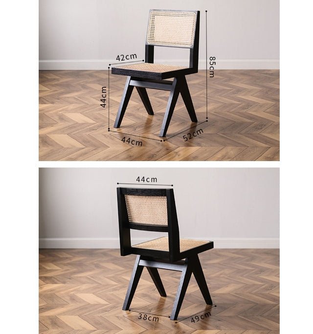 Caribbean Rattan Dining Chair, Oak - Miola