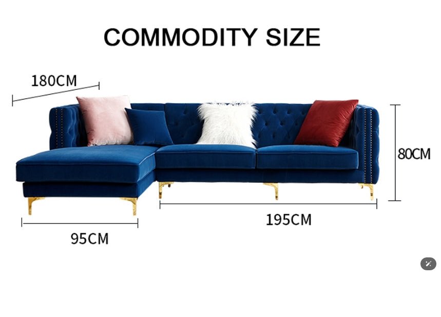 WH215 Two Seater Sofa, Velvet - Miola