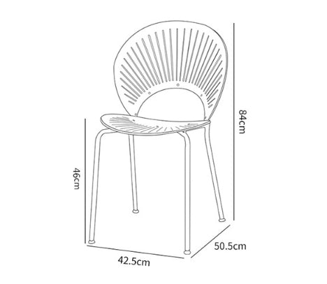 A Set of 2 Conker Dining Chair, Solid Wood - Miola