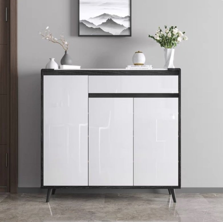 Kamen Shoe Storage, White - Miola