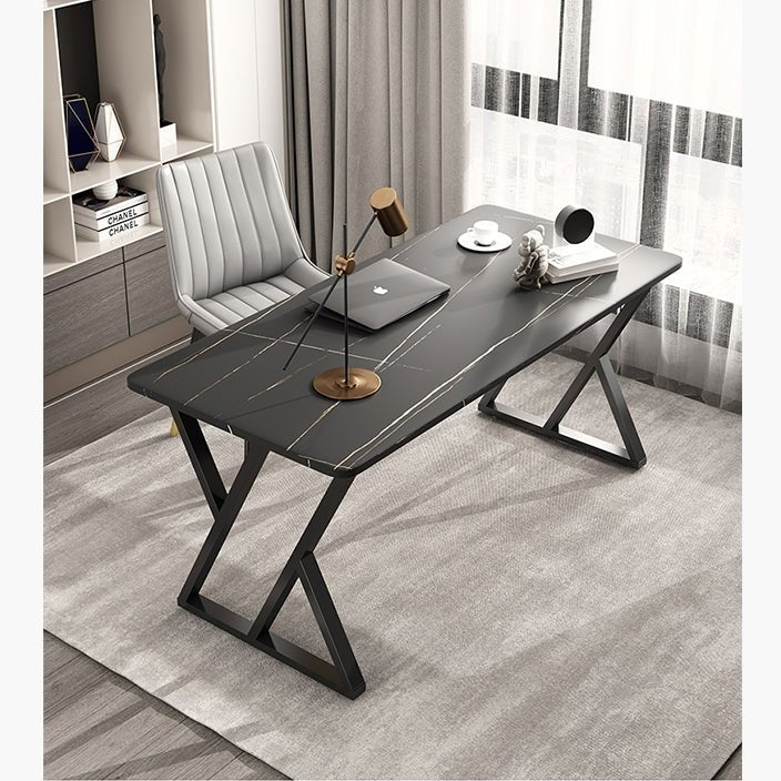Arbaz Office Desk, Sintered Stone - Miola