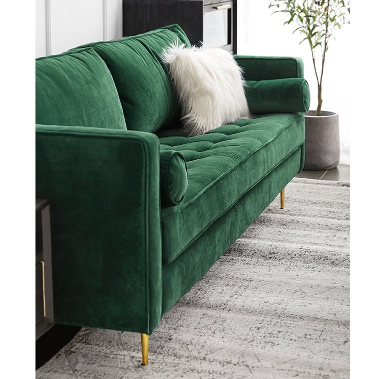 Hanoi Two Seater Sofa, Velvet - Miola